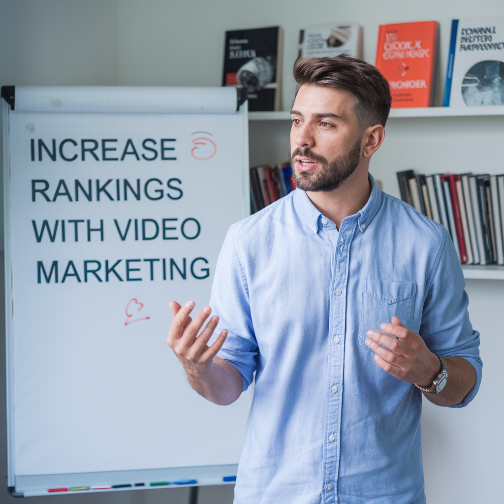 a-video-of-a-man-explaining-how-to-increase rankings with video marketing